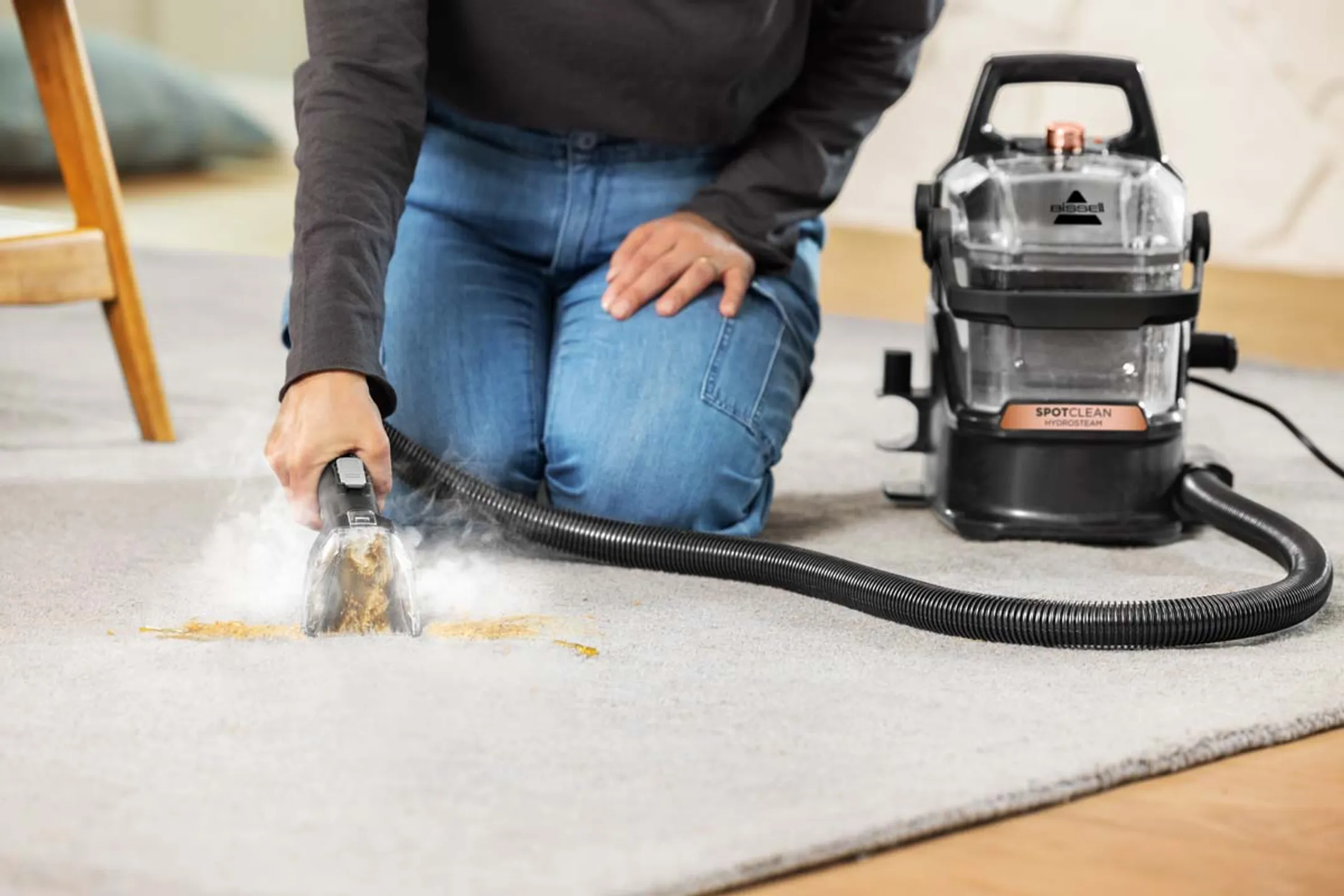 نقطه شوی بیسل BISSELL SpotClean HydroSteam مدل 3700E – تصویر ۳