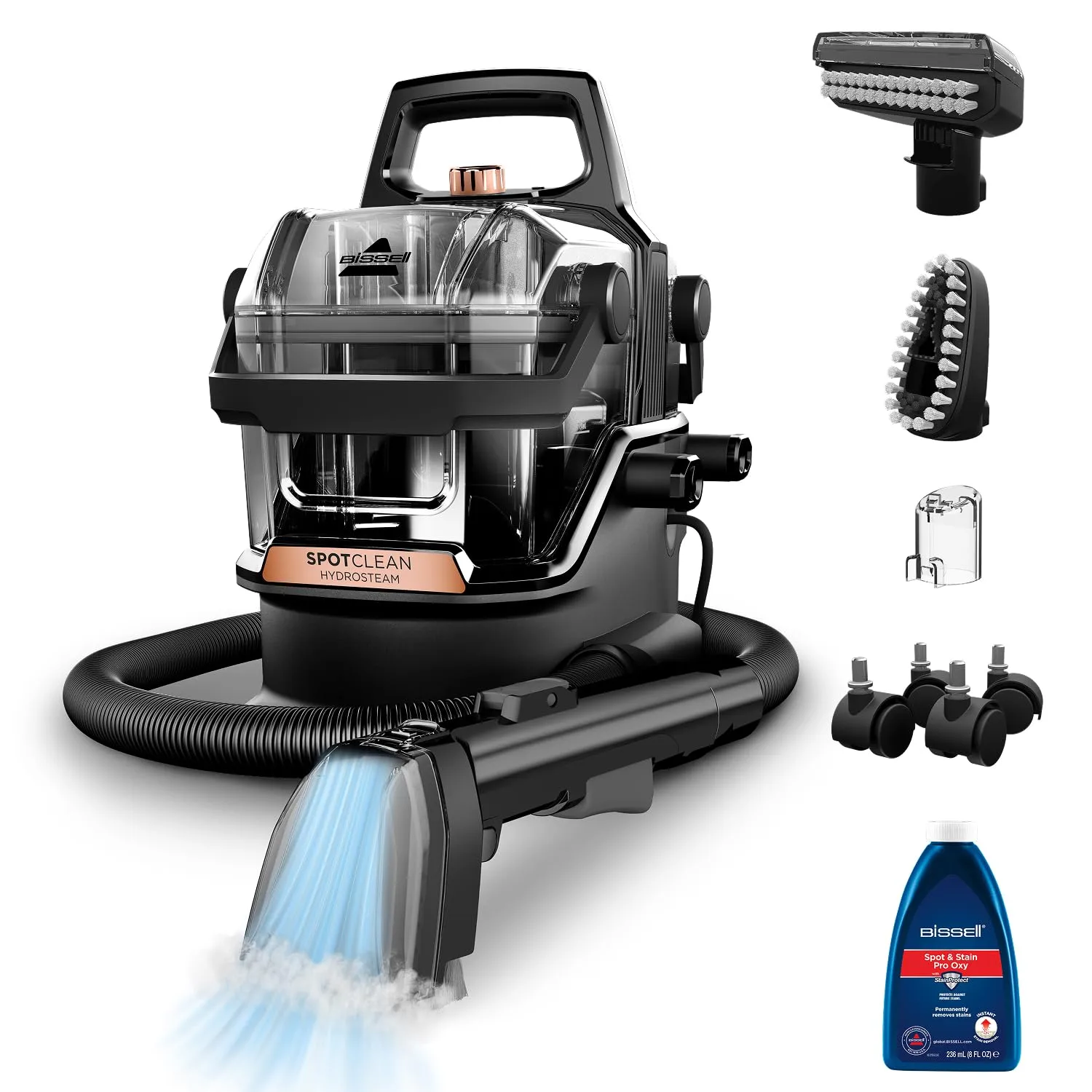 نقطه شوی بیسل BISSELL SpotClean HydroSteam مدل 3700E – تصویر ۲