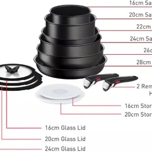 سرویس اینجینیو آنلیمیتد 13 پارچه تفال مدل L7639002 – تصویر ۲