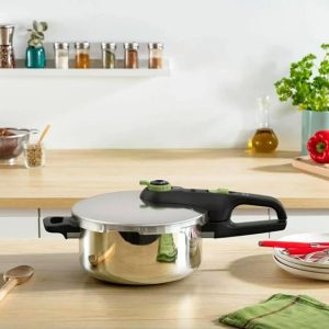 زودپز سکیور 4 لیتری بدون سبد تفال مدل P2580400 – تصویر ۲