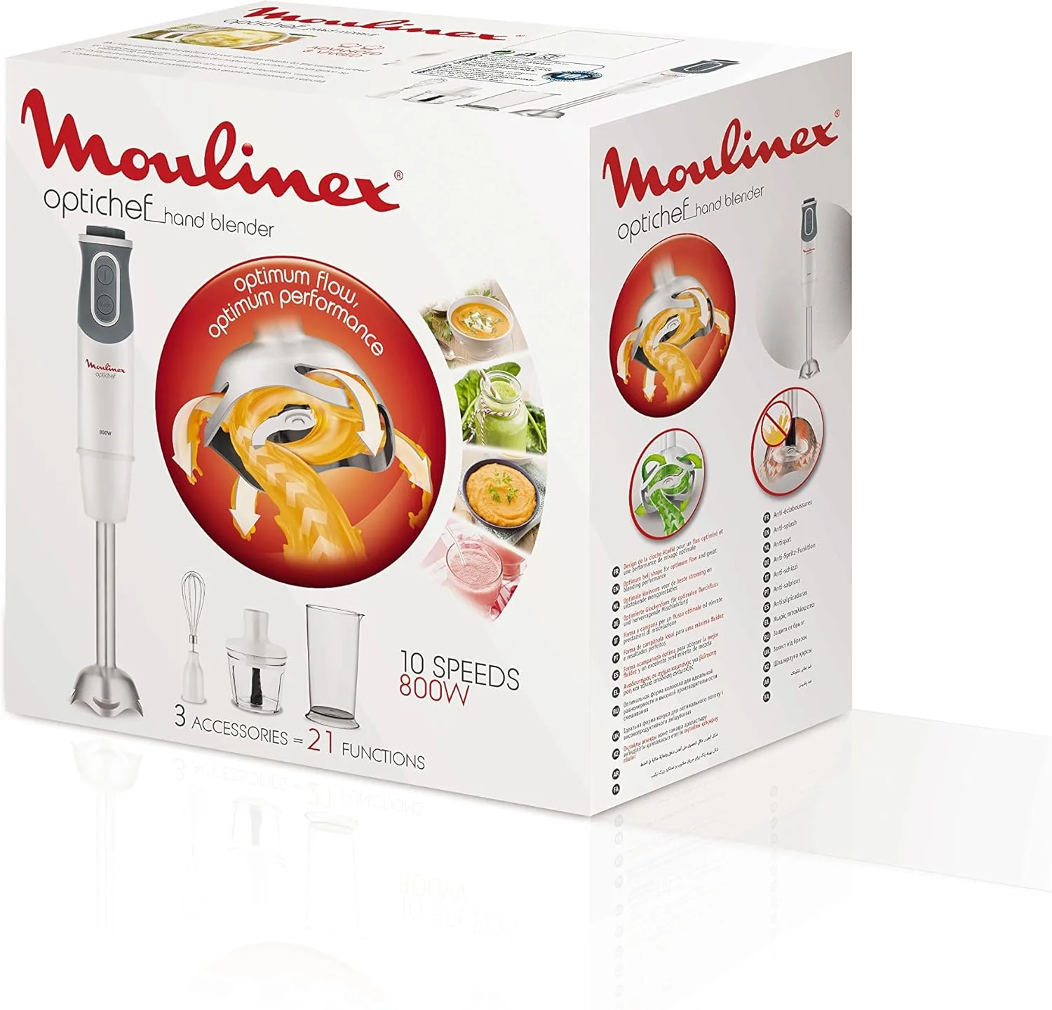 جعبه و بسته بندی گوشتکوب برقی مولینکس فرانسه مدل DD642110