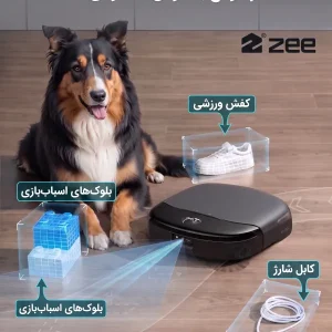 تشخیص هوشمند موانع و اشیا با فناوری هوش مصنوعی AI.See در جارو رباتیک یوفی