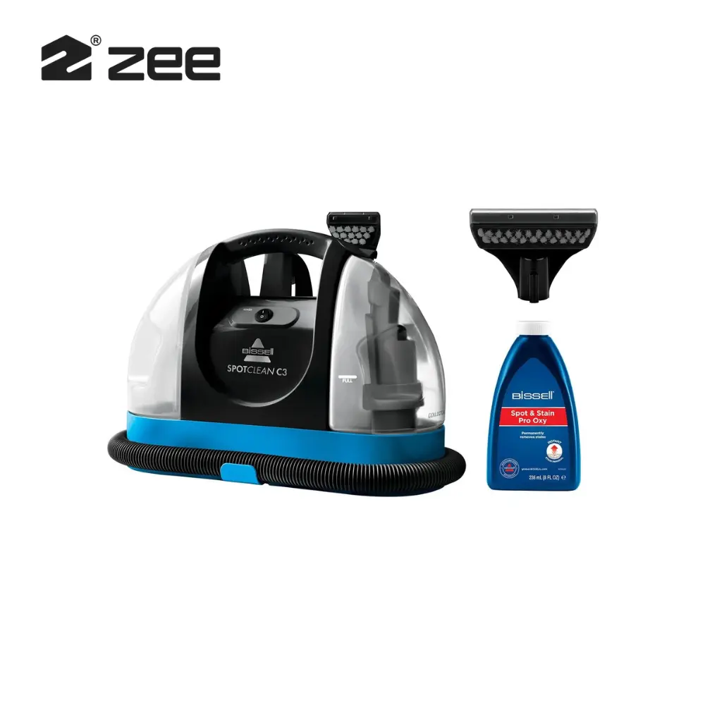 مجموعه کامل مبلشوی و لکهبر بیسل SpotClean C3 به همراه نازل دستی و بطری محلول شوینده اورجینال