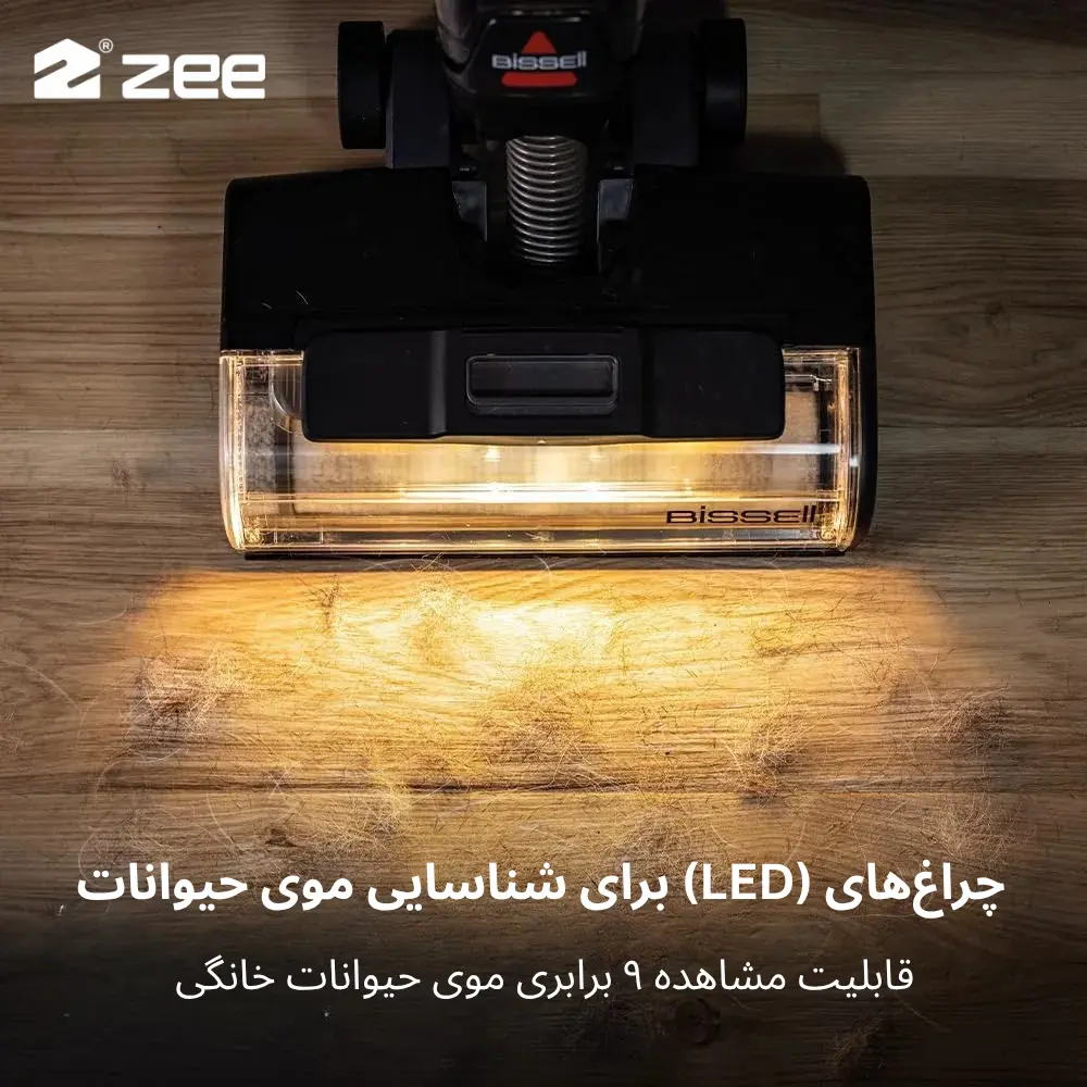 چراغهای الایدی برای مشاهده و شناسایی ۹ برابری موی حیوانات خانگی